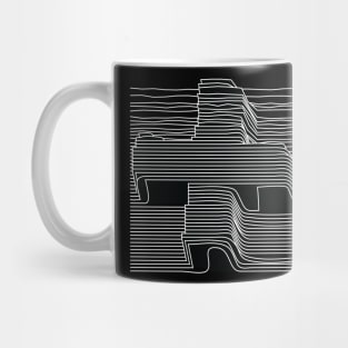 cross out of lines Mug